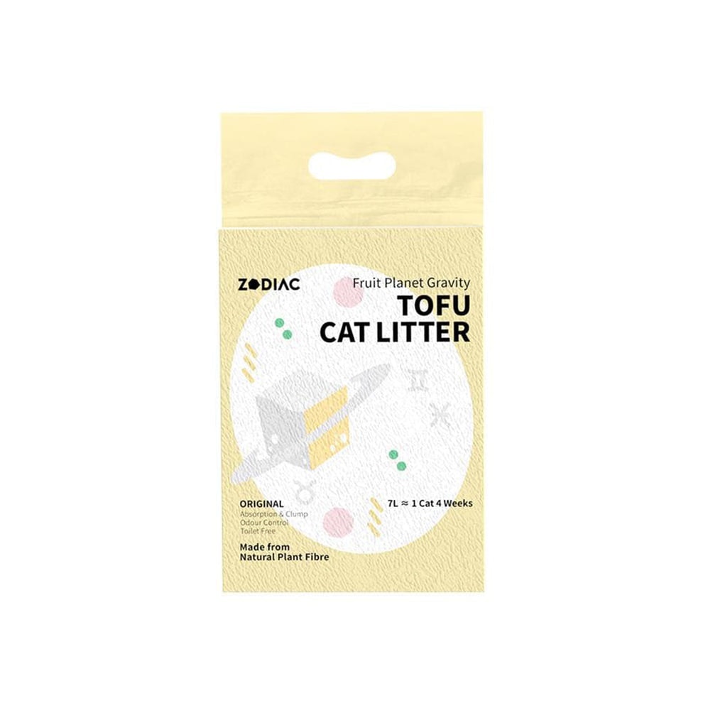 ZODIAC Fruity Tofu Cat Litter - Original 7L/2.5Kg