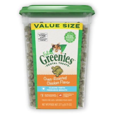 Greenies Chicken Catnip Cat Treat Tub 277g