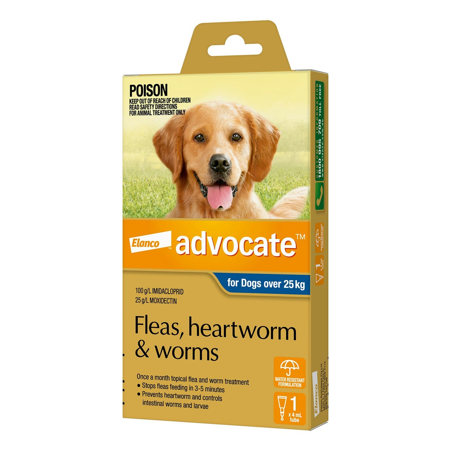 Advocate For Dogs Over 25 Kg (Extra Large Dogs) Blue 3 Pack