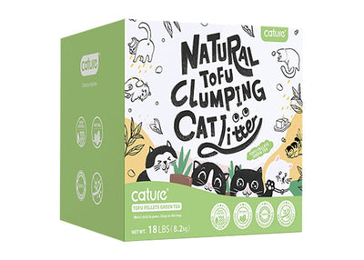 CATURE Tofu Clumping Cat Litter Green Tea 18L/7.2Kg