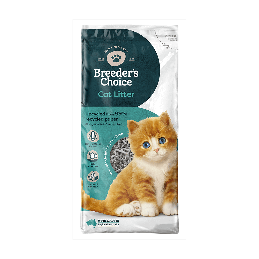 Fibrecycle Breeders Choice Cat Litter - 30L