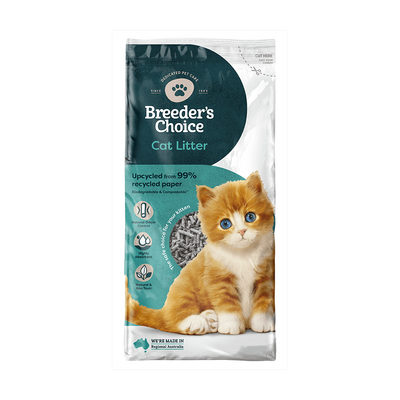 Fibrecycle Breeders Choice Cat Litter - 30L