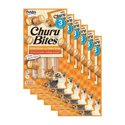 Inaba Churu Bites Chicken Wraps Cat Treats 6 x 30g