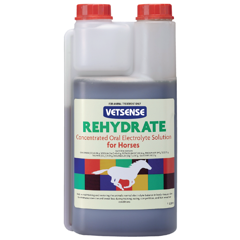 Vetsense Rehydrate Horse 1l