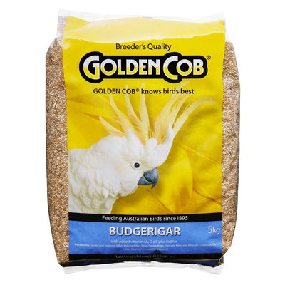 Golden Cob Cockatiel Mix Bird Seed 5kg