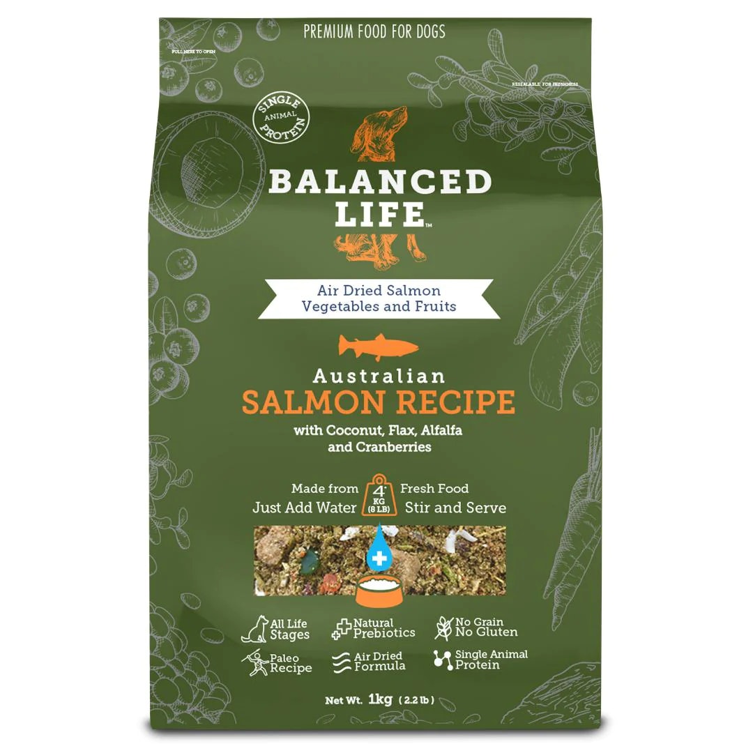 Balanced Life Dog Salmon Recipe Dry Food 1kg