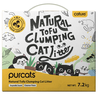 CATURE Tofu Clumping Cat Litter 18L/7.2Kg