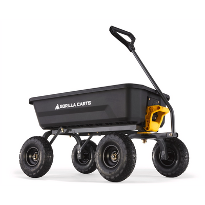 Gorilla Carts 115L Poly Dump Cart