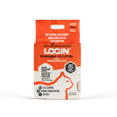 Login Rice Husk Cat Litter 2.5kg