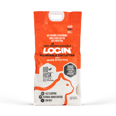 Login Rice Husk Cat Litter 7.5kg