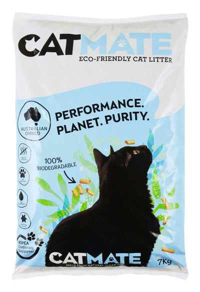 Catmate Wood Pellet Cat Litter 7kg