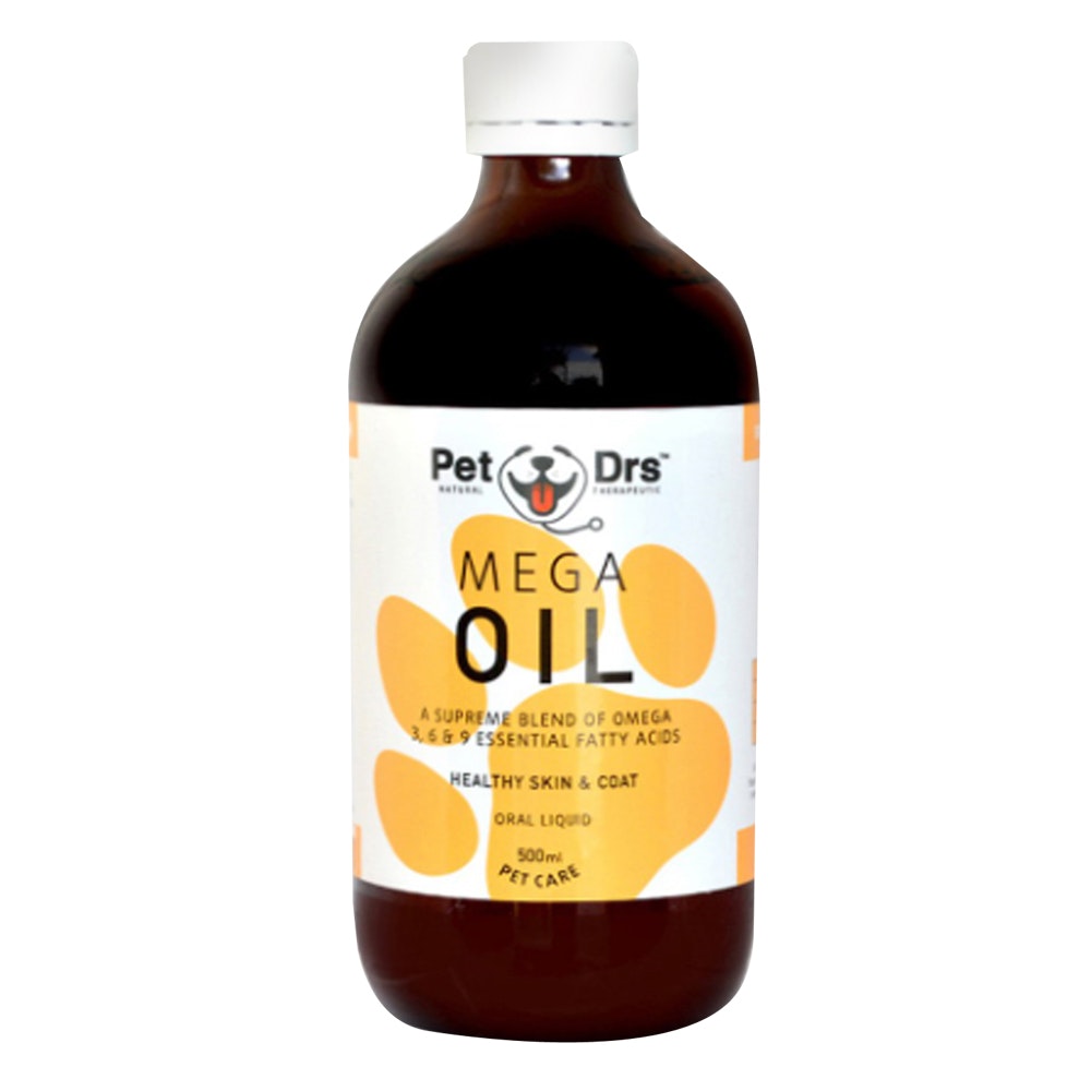 Pet Drs Natural Mega Oil Omega Fatty Acids Oral Liquid For Dogs 200ml