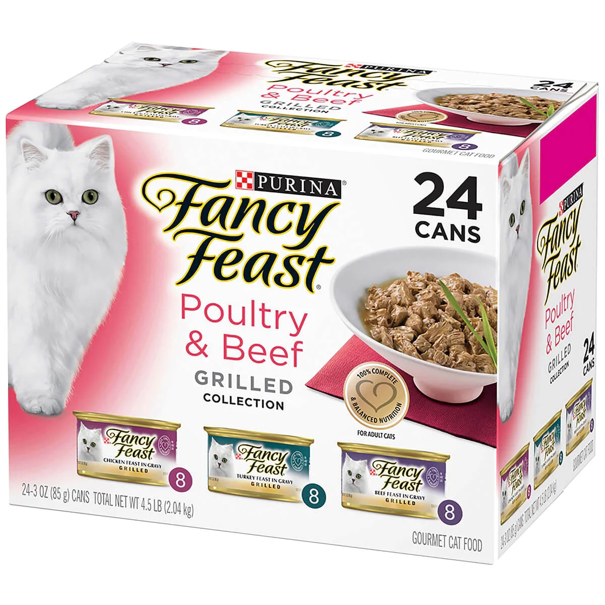 Fancy Feast Classic Beef & Poultry Grilled 24x85g