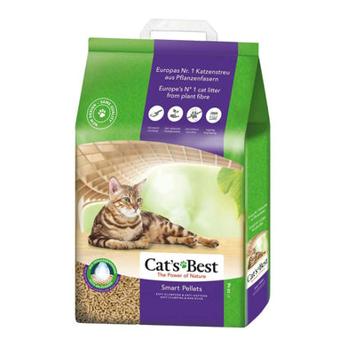 Cats Best Smart Pellets Wood Plant Fibre Clumping Litter 20L/10kg