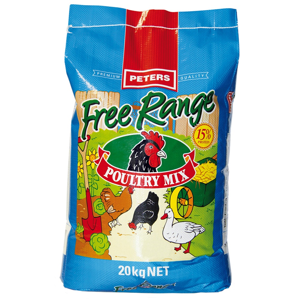 Peters Free Range Poultry Mix 20kg