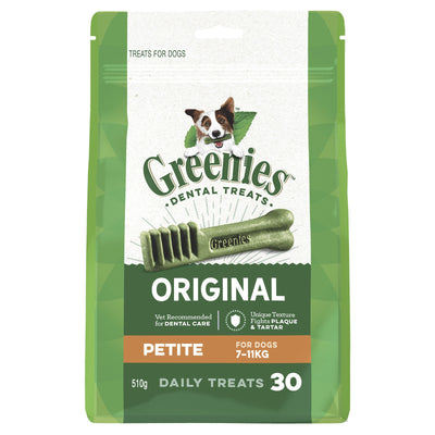 Greenies Dental Treats Original Petite For Dogs Mega Pack