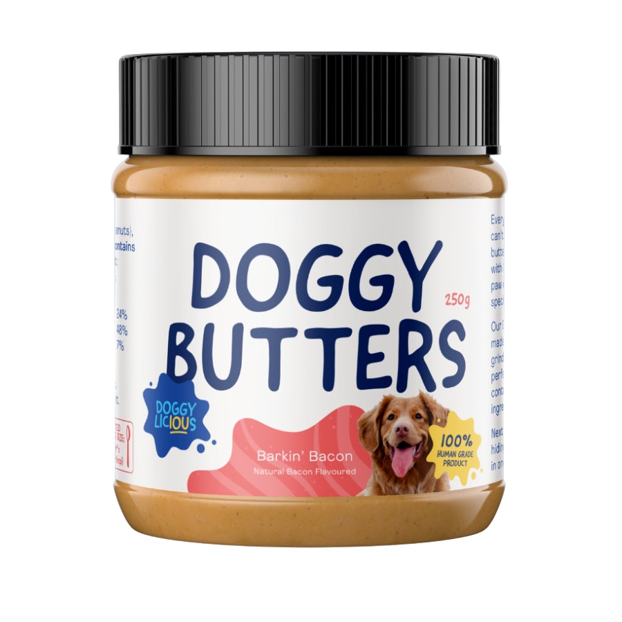 Doggylicious Barkin Bacon Doggy Butter 250g