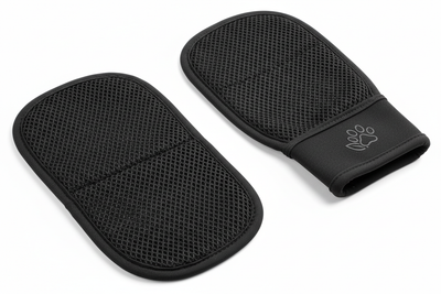 ShedBuddy Duo Pet Fur Removal Mitts make de-fur’ing couches, car seats and clothes fast and satisfying. Slip a mitt on and sweep—loose hair, lint and fluff gather in seconds without sticky rollers or batteries. With two mitts in the pack, keep one at home and one in the car for mess-free adventures.

Why you’ll love ShedBuddy Duo
Quick clean, no fuss: Dual-mesh surface grabs pet hair and lint in a few swipes.
Reusable &amp; eco-friendly: No refills or adhesive waste—just rinse and re-use. gloves are black