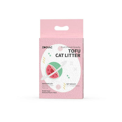 ZODIAC Fruity Tofu Cat Litter - Watermelon 2.5Kg