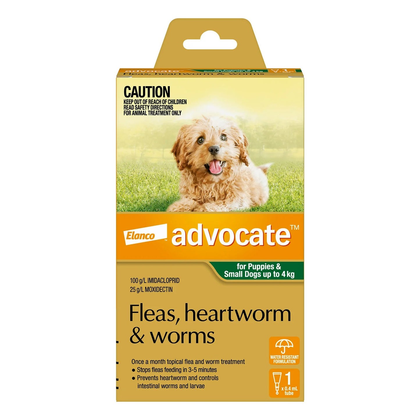 Advocate For Dogs Up To 4 Kg (Small Dogs/Pups) Green 3 Pack