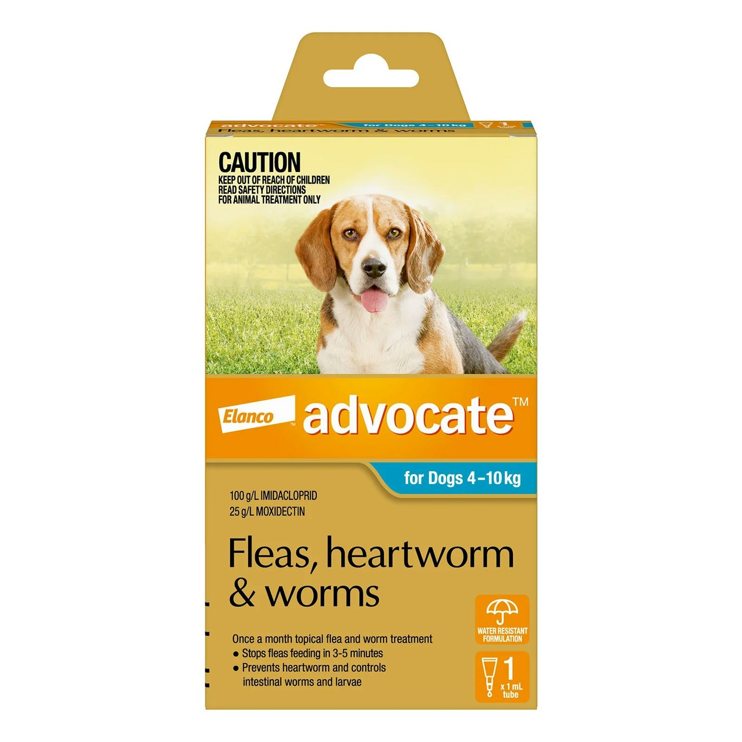 Advocate For Dogs 4 To 10 Kg (Medium Dogs) Aqua 3 Pack