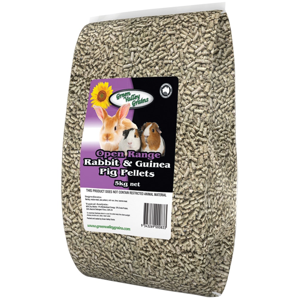 Green Valley Rabbit & Guinea Pig Pellets 5kg