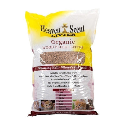 Heaven Scent Eucalyptus Wood Pellet Cat Litter 15kg