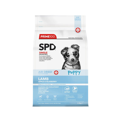 Prime100 SPD Air Dried Puppy Lamb, Apple & Blueberry 2.2kg